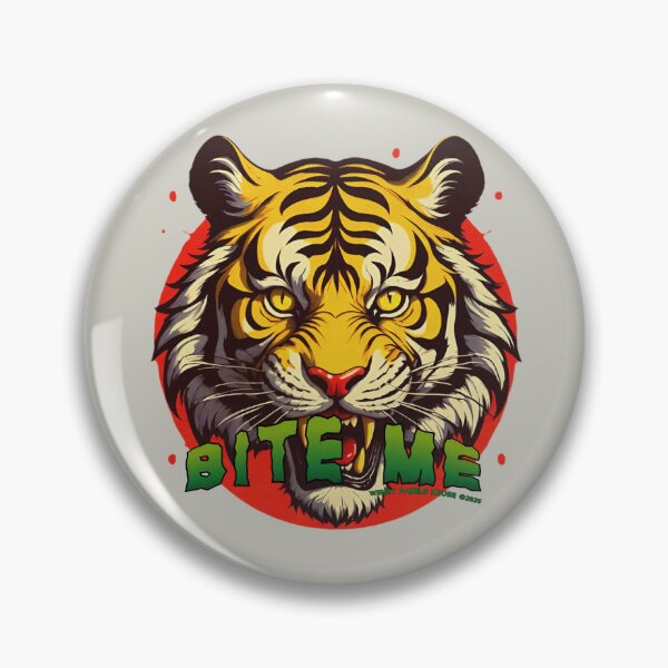 Item preview, BITE ME! (Tiger) designed and sold by Afterglow by Fables.
