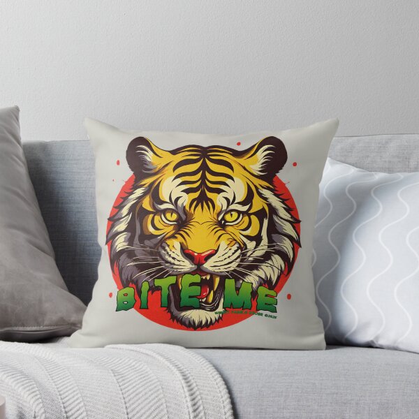 Aperçu de l'œuvre MORDS-MOI ! (Tigre) créée et vendue par Afterglow by Fables.