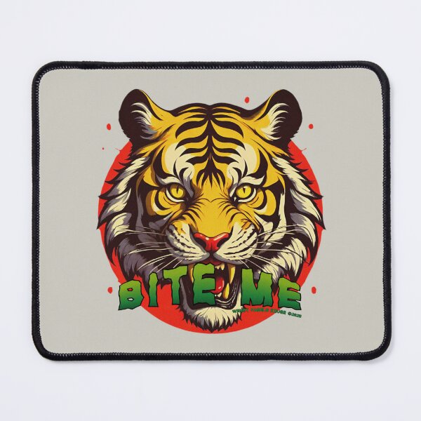 Item preview, BITE ME! (Tiger) designed and sold by Afterglow by Fables.