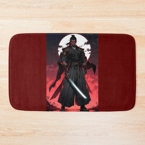 Item preview, Crimson Sky Ronin - Dark Anime Samurai Art designed and sold by Born to Isekai.