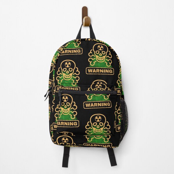 Item preview, Toxic Skull Warning Sign – Radioactive Hazard Design designed and sold by PeteLawliiet.
