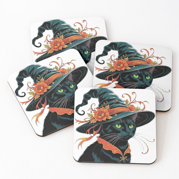 Item preview, Trick-or-Treat Cat designed and sold by Edenglow Prints & Peculiars.