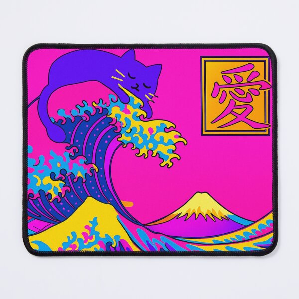 Item preview, Neon Wave of Love T-Shirt ver2-6 designed and sold by BLUE-CAVE.
