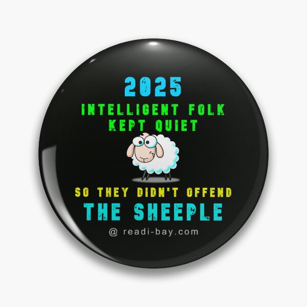 Item preview, 2025 Intelligent Folk Kept Quiet designed and sold by AlienAlmanac.