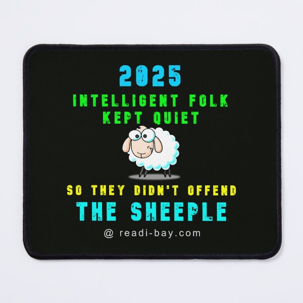 Item preview, 2025 Intelligent Folk Kept Quiet designed and sold by AlienAlmanac.