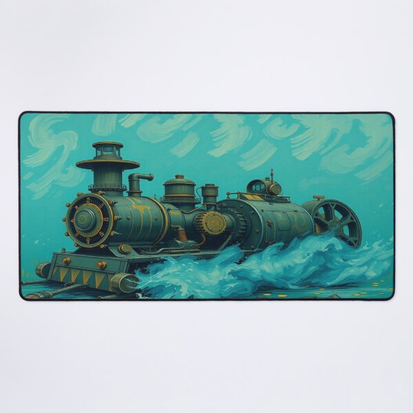 Item preview, Abyss Express – Steamwreck Dreams × Gold Rush Depth designed and sold by FotoworldEdel.