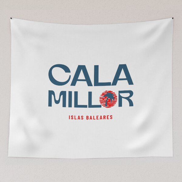 Item preview, Modern Cala Millor Logo Balearic Islands Spain Holidays designed and sold by GabbyKI261.