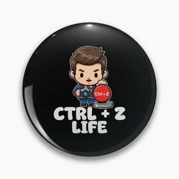 Item preview, CTRL + Z LIFE - PHOTOGRAPHER GIFT designed and sold by KEF Custom.