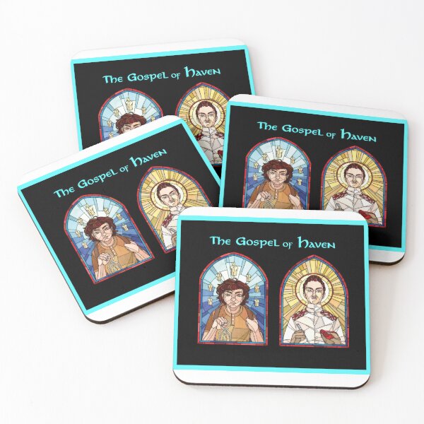 Item preview, The Gospel of Haven Saint Portraits Bordered designed and sold by EelsongStudios.