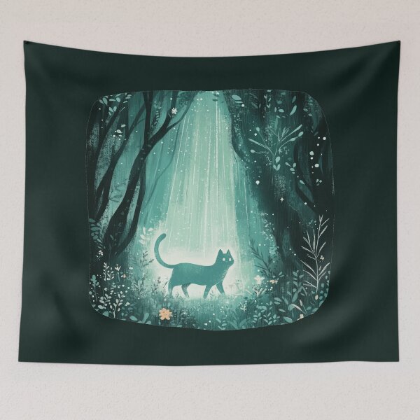 Item preview, Kitty on a quest designed and sold by MistyBearBlue.