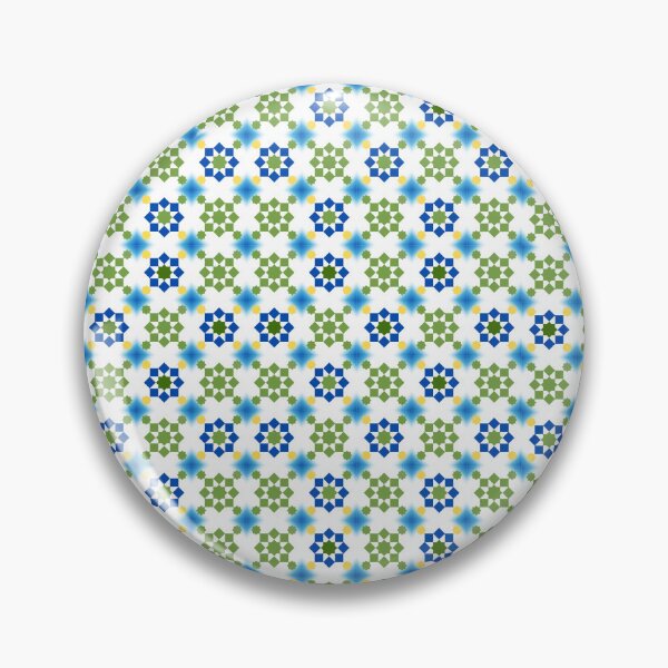 Item preview, Moroccan Zellij Mosaic with Floral Motifs designed and sold by mikasaprada.