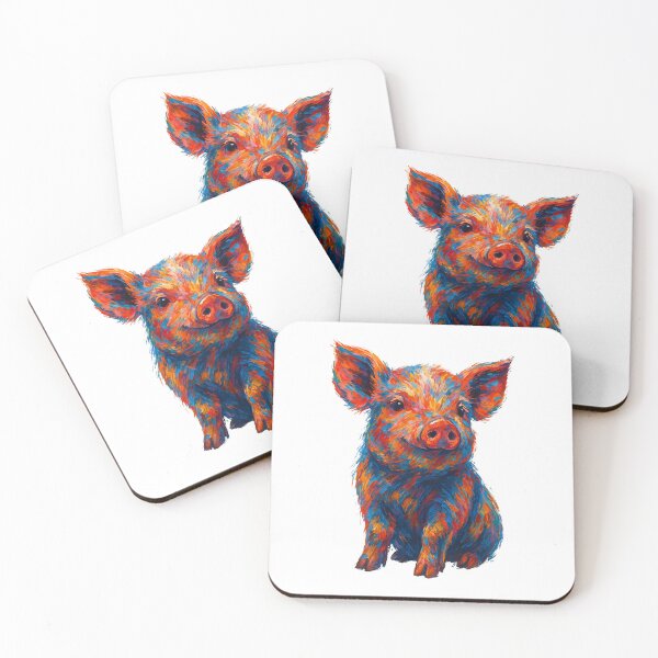 Item preview, Brushstroke Piglet designed and sold by FBA.
