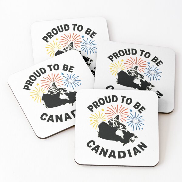 Item preview, Proud to Be Canadian Fireworks Map designed and sold by CraftPulse.