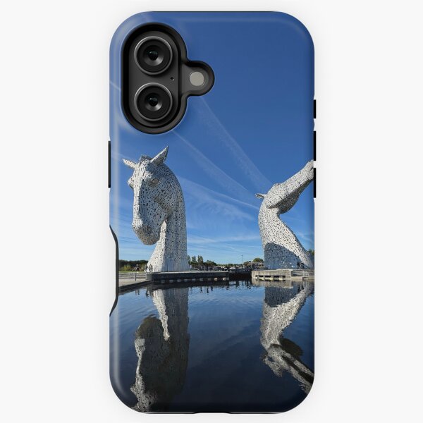 The Kelpies, Helix Park , Falkirk , Scotland reflection iPhone Tough Case
