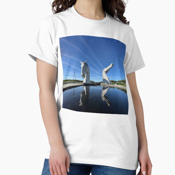 Item preview, The Kelpies, Helix Park , Falkirk , Scotland reflection designed and sold by Photogold .