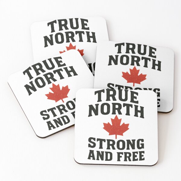 Item preview, True North Strong and Free  designed and sold by CraftPulse.