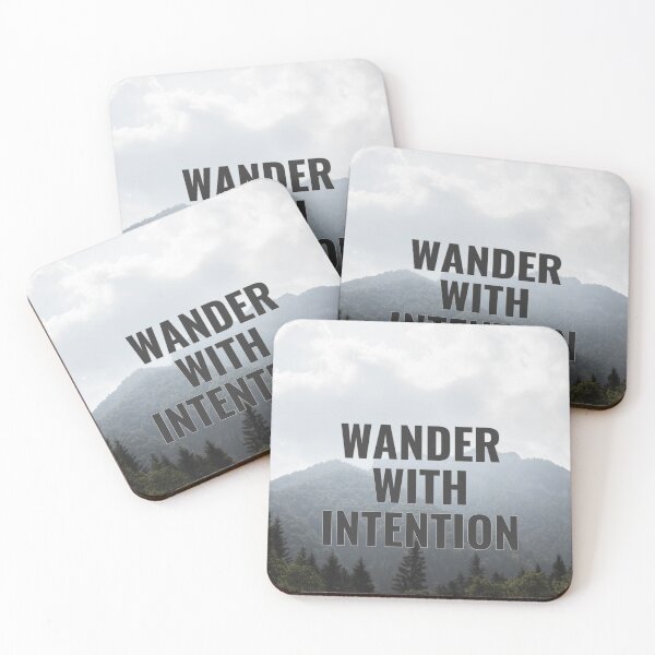 Item preview, Wander With Intention – Soulful Travel Sticker designed and sold by theuntamedverse.