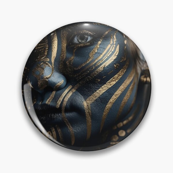 Item preview, Golden Majesty of Ancient African Queen designed and sold by PixelsLuxe.