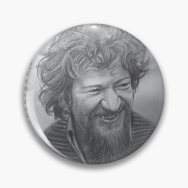 Item preview, Luke Kelly "Raglan Road" Portrait Print – Irish Music Icon Tribute Art designed and sold by ConorKeeganArt.