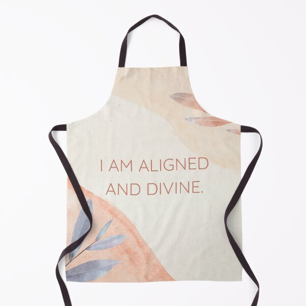 Item preview, I Am Aligned and Divine – Spiritual Affirmation Quote Sticker designed and sold by theuntamedverse.