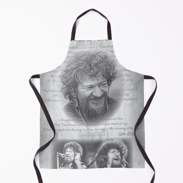 Item preview, Luke Kelly "Raglan Road" Portrait Print – Irish Music Icon Tribute Art 2024 designed and sold by ConorKeeganArt.