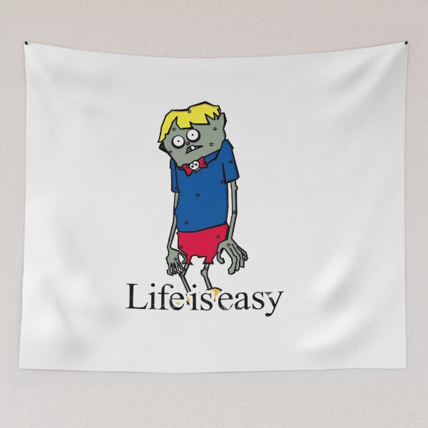 Item preview, Rich Boy Zombie – Life Is Easy? designed and sold by R-T-Gracie.