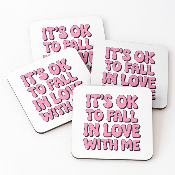 Item preview, It's Ok To Fall In Love With Me! Pink Girlie designed and sold by PMCreative.