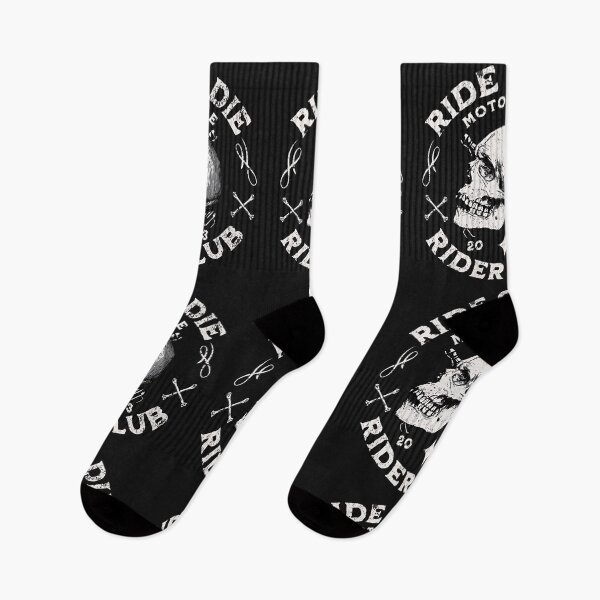Artikelvorschau, Ride or Die – Skull Rider Club-Emblem entworfen und verkauft von The-Daily-Drape.