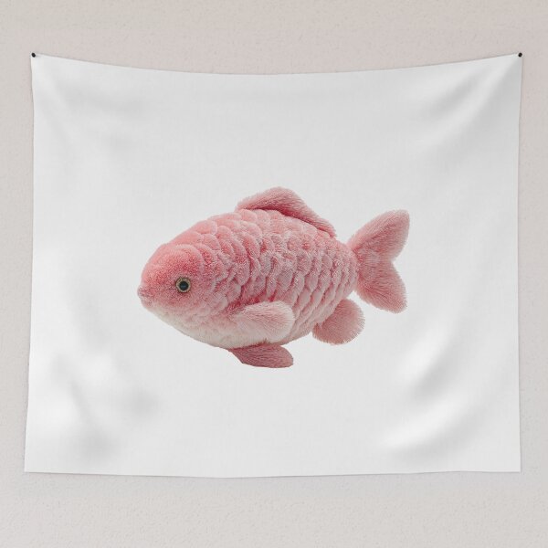 Item preview, Plush Pink Fish designed and sold by zoecreatiwe.