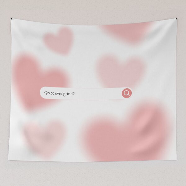 Item preview, Grace Over Grind – Soft Hustle Sticker designed and sold by theuntamedverse.