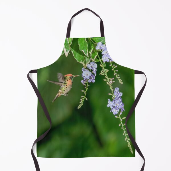 Item preview, Sipping nectar - Tufted coquette designed and sold by Rachel Lee Young - Land of the Hummingbird.
