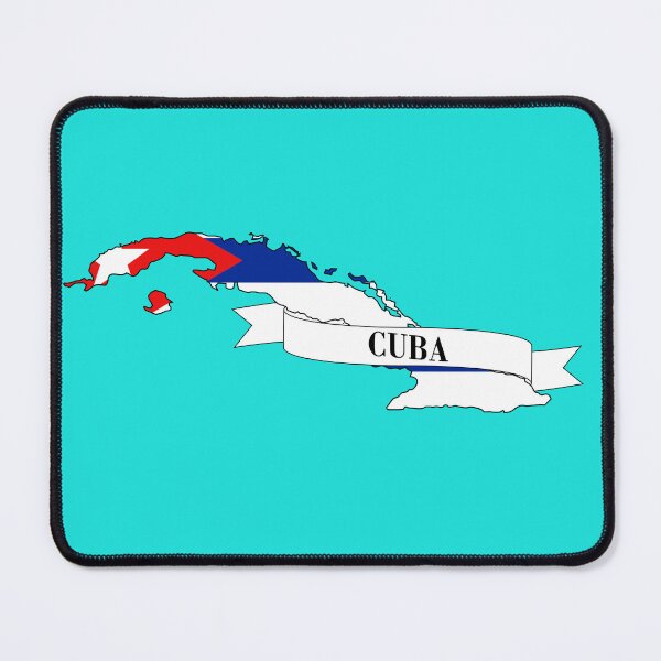 Item preview, Map of the flag of Cuba designed and sold by visual adventures.