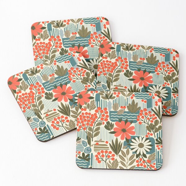 Item preview, Berries & Blooms - Red designed and sold by hatypainting.