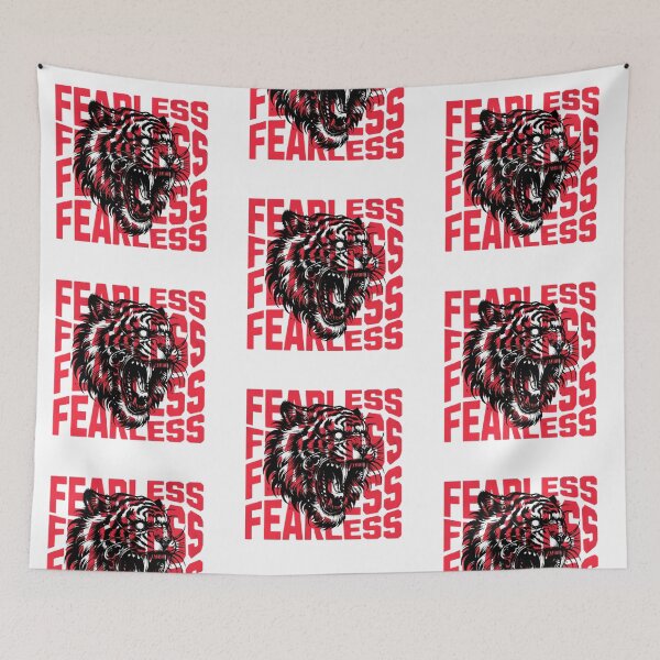 Item preview, Fearless Roar – Savage Tiger Graphic designed and sold by The-Daily-Drape.