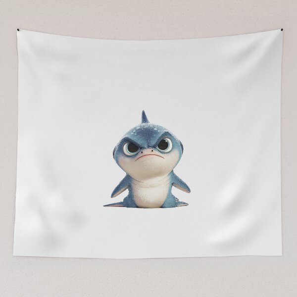 Item preview, Grumpy Baby Shark designed and sold by zoecreatiwe.