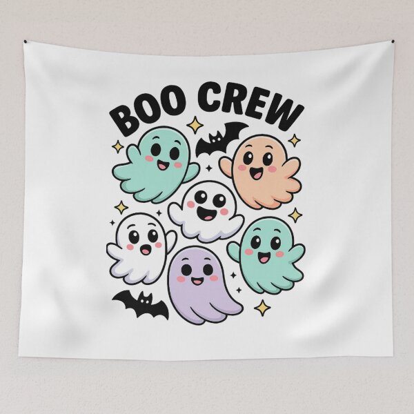 Item preview, Cute Ghost Squad Boo Crew Funny Halloween Group Costume Design designed and sold by tigger shop.