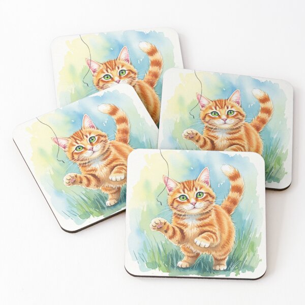 Item preview, Cute cat or kitten  designed and sold by Online Art and design .
