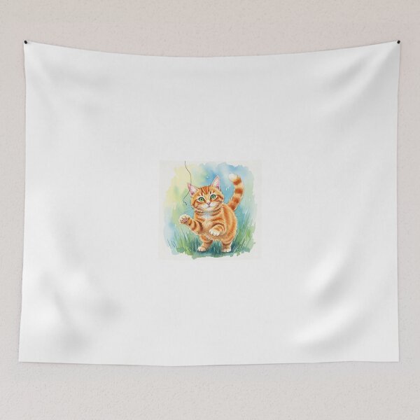 Item preview, Cute cat or kitten  designed and sold by Online Art and design .