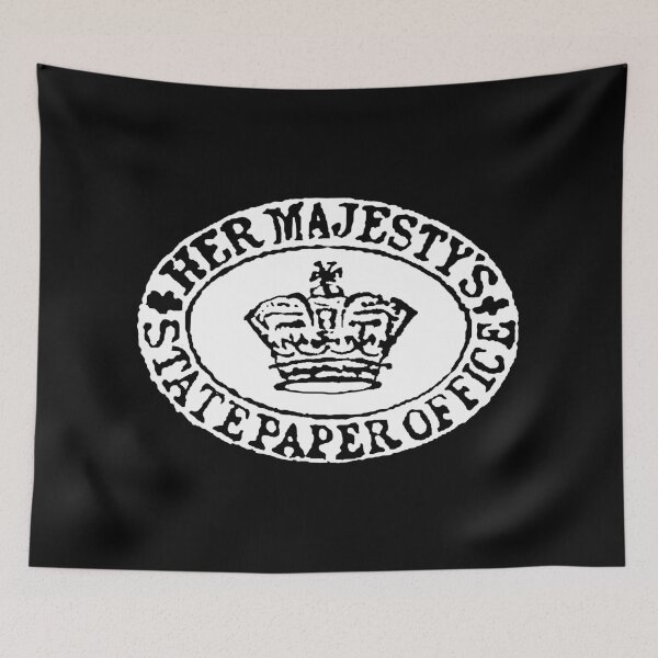 Item preview, Document Stamp Queen Victoria Her Majesty's State Paper Office designed and sold by Pixelchicken.