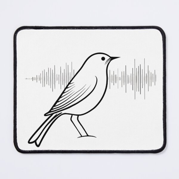 Item preview, Minimalist Bird Calling for Nature Lovers designed and sold by VividByAmani.