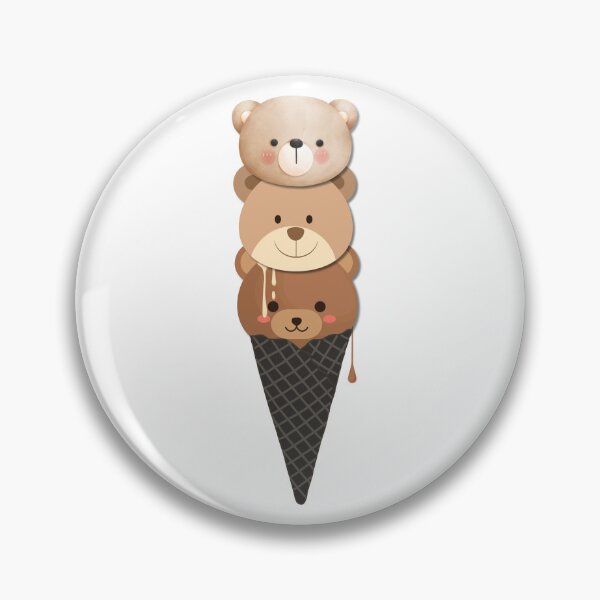 Item preview, Cute Bear Ice Cream Cone designed and sold by BelieveG.