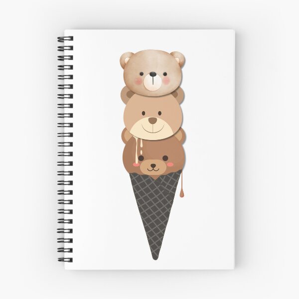 Item preview, Cute Bear Ice Cream Cone designed and sold by BelieveG.