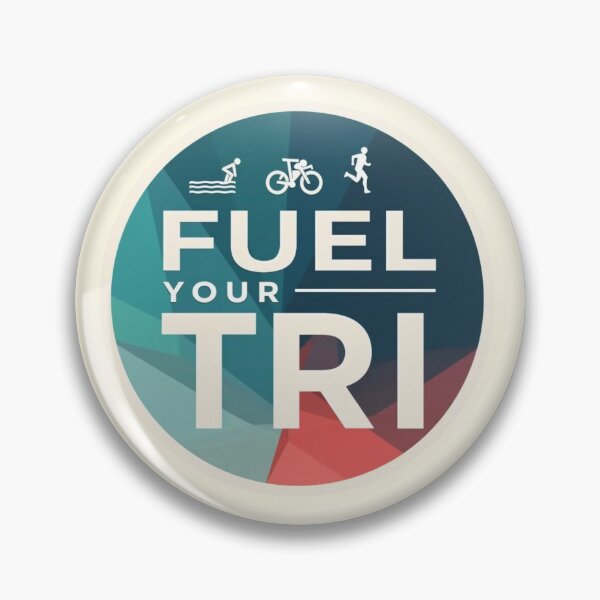 Artikelvorschau, Fuel Your Tri – Motivierender Triathlon Sticker entworfen und verkauft von Triathlongram.