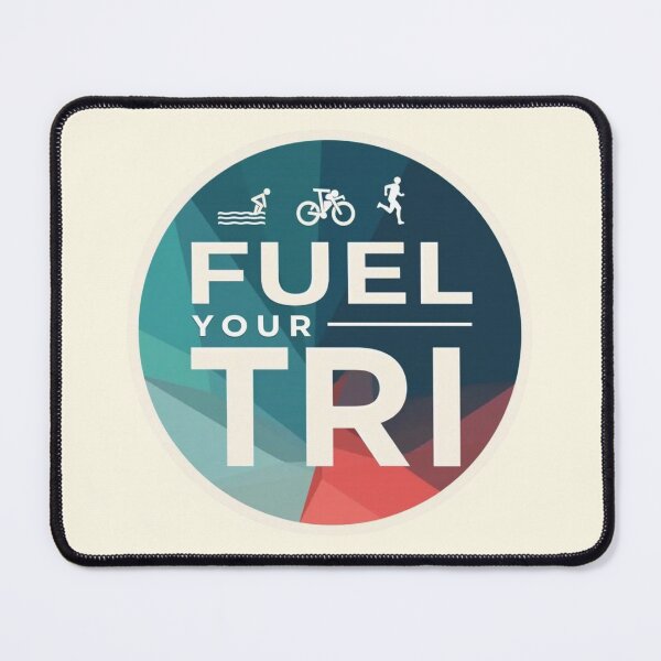 Item preview, Fuel Your Tri – Motivational Triathlon Sticker designed and sold by Triathlongram.