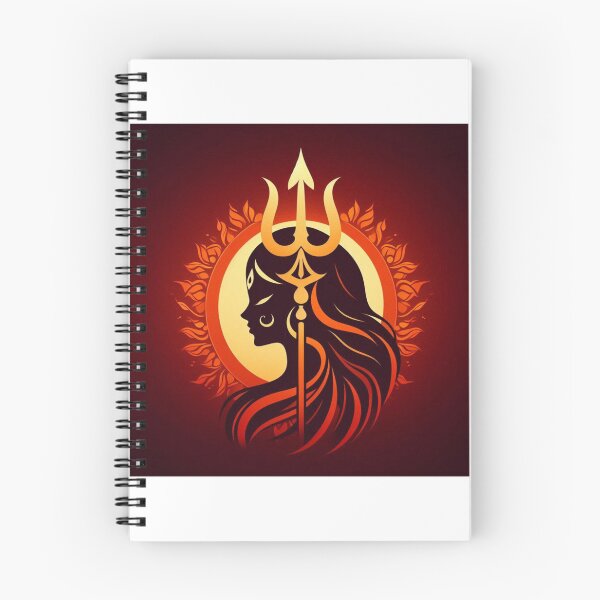 Item preview, Navratri 2025: Goddess Durga Shakti Poster - Festival Exclusive designed and sold by Dharma Creations.