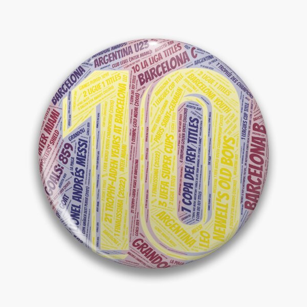 Item preview, Lionel Messi #10 - The Icon Collection designed and sold by QuotablesGeek.