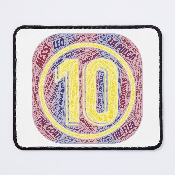 Item preview, Lionel Messi #10 - The Icon Collection designed and sold by QuotablesGeek.