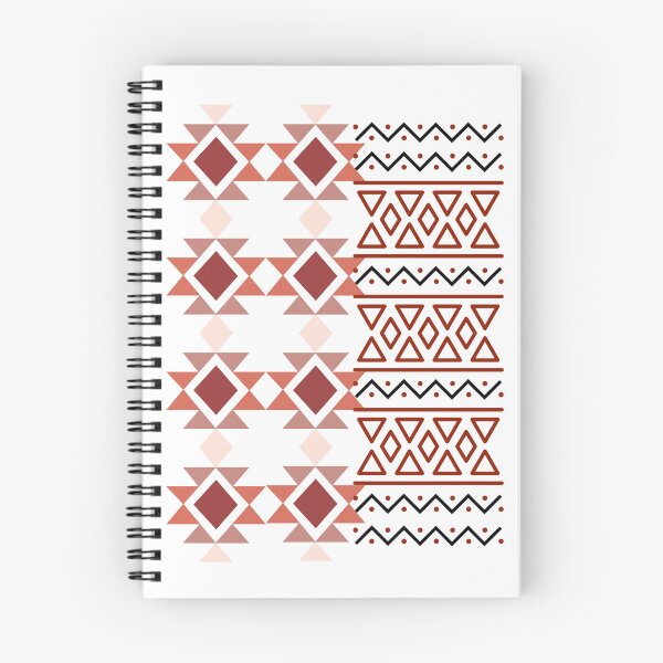 Item preview, Boho Aztec Tribal Pattern – Earthy Terracotta and Neutral Tones designed and sold by MedhaCreations.
