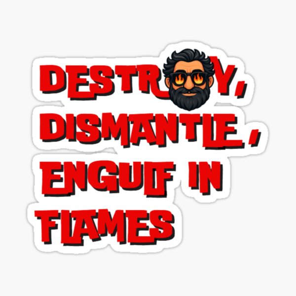 Item preview, Engulf in Flames designed and sold by Coyote Cannonball.