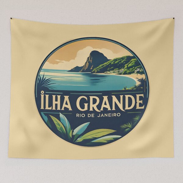 Item preview, Ilha Grande - Rio de Janeiro - Brasil designed and sold by GoodOldVintage.